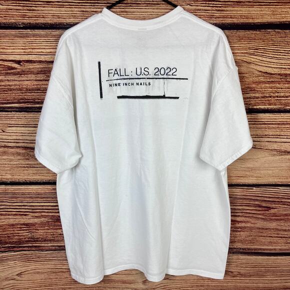 2022 Nine Inch Nails Fall United States Tour T-shirt - Picture 4 of 8